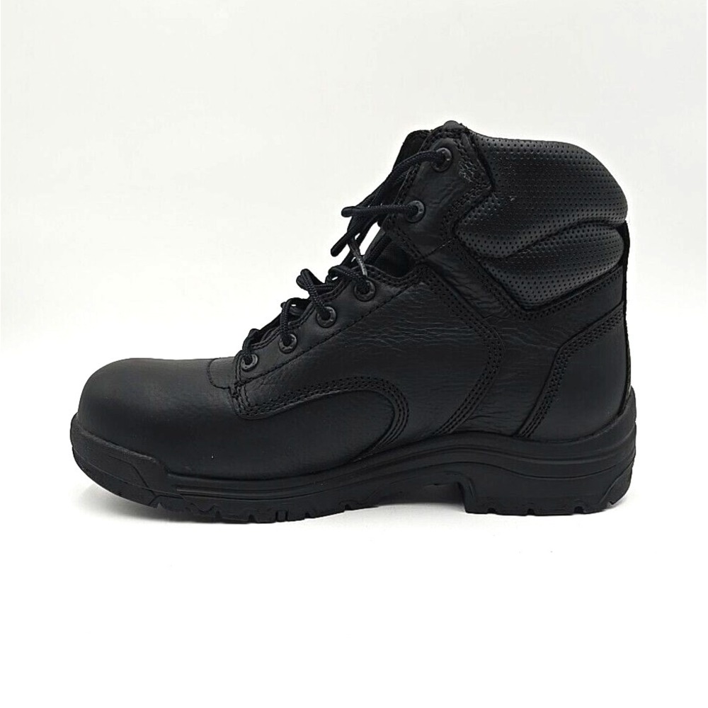 Timberland PRO Titan 6" Composite Safety Toe Men's 13 W Black Boot - Picture 3 of 14